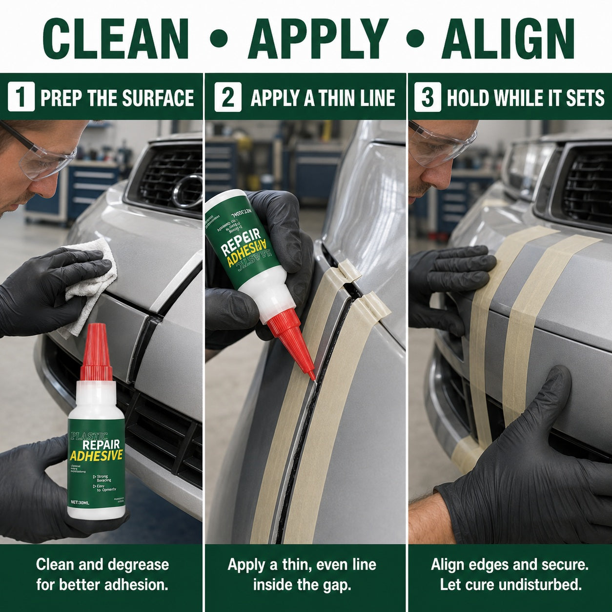 Multi-Purpose Car Bumper Repair Adhesive