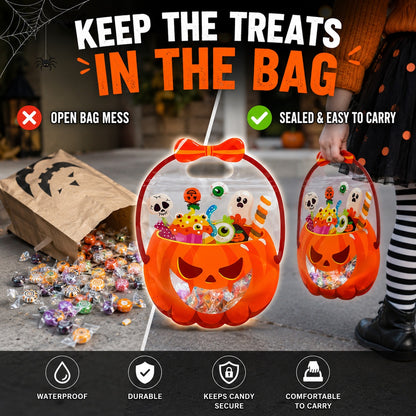 Halloween Plastic Goodie Bags👻🎃🍭