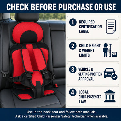 Portable Child Protection Car Seat