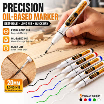 Precision Tip Quick-Dry Oil-Based Marker Pen