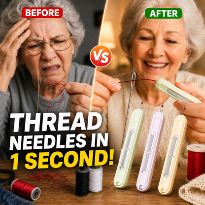 Eptchn 2-in-1 Needle Threader & Seam Ripper Tool