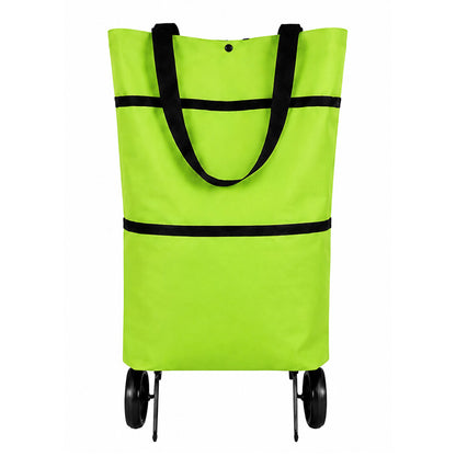 Foldable 2-in-1 Rolling Tote Bag (offer)
