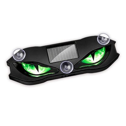 Solar-Powered LED Car Warning Light