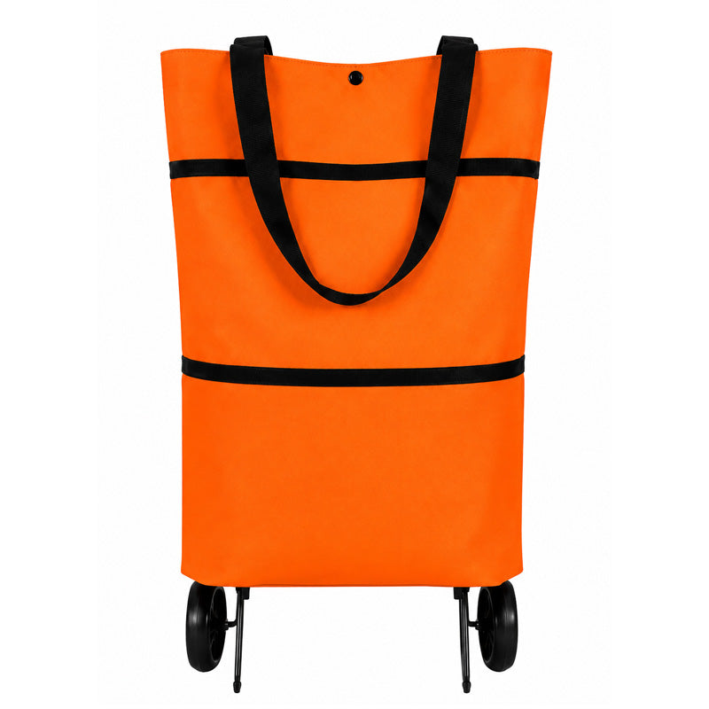 Foldable 2-in-1 Rolling Tote Bag (offer)