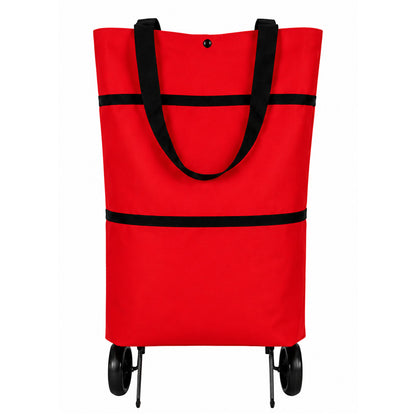 Foldable 2-in-1 Rolling Tote Bag (offer)