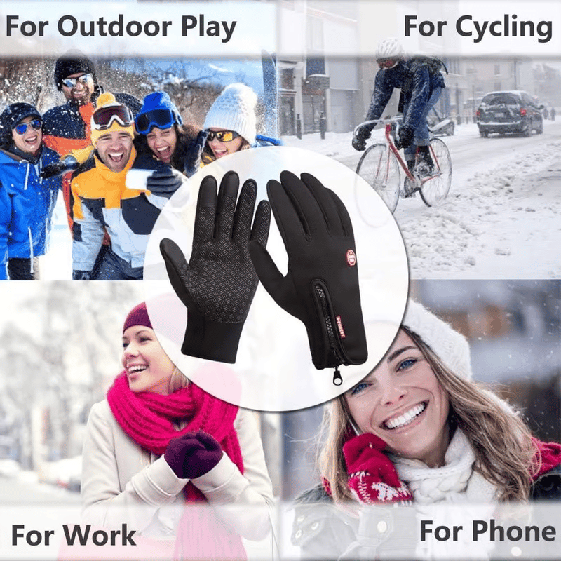 ❄️LSAT DAY SALE 70% OFF!!🔥Vivia™ Waterproof Touchscreen Thermal Gloves🧤