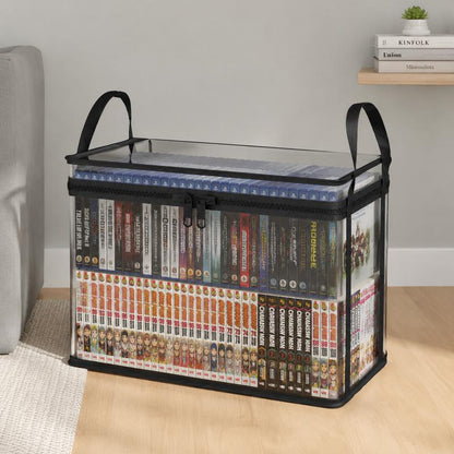 ⏳LAST DAY BUY 2 GET 1 FREE!💕Vivia™ Transparent Storage Bag – Large, Dust & Moisture-Proof with Handle✨