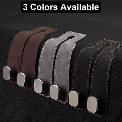 Car Seat Back Alcantara Storage Hook