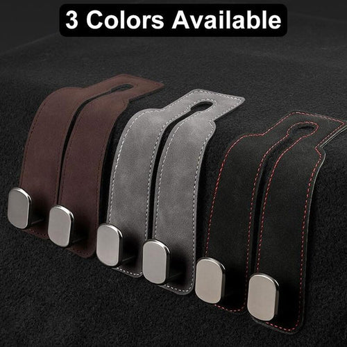 Car Seat Back Alcantara Storage Hook