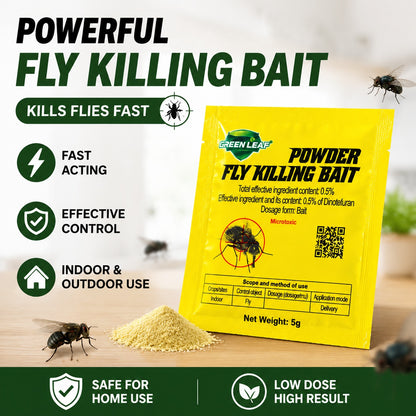 Fly Killing Bait Powder | Fast-Acting Indoor Fly Control（offer）