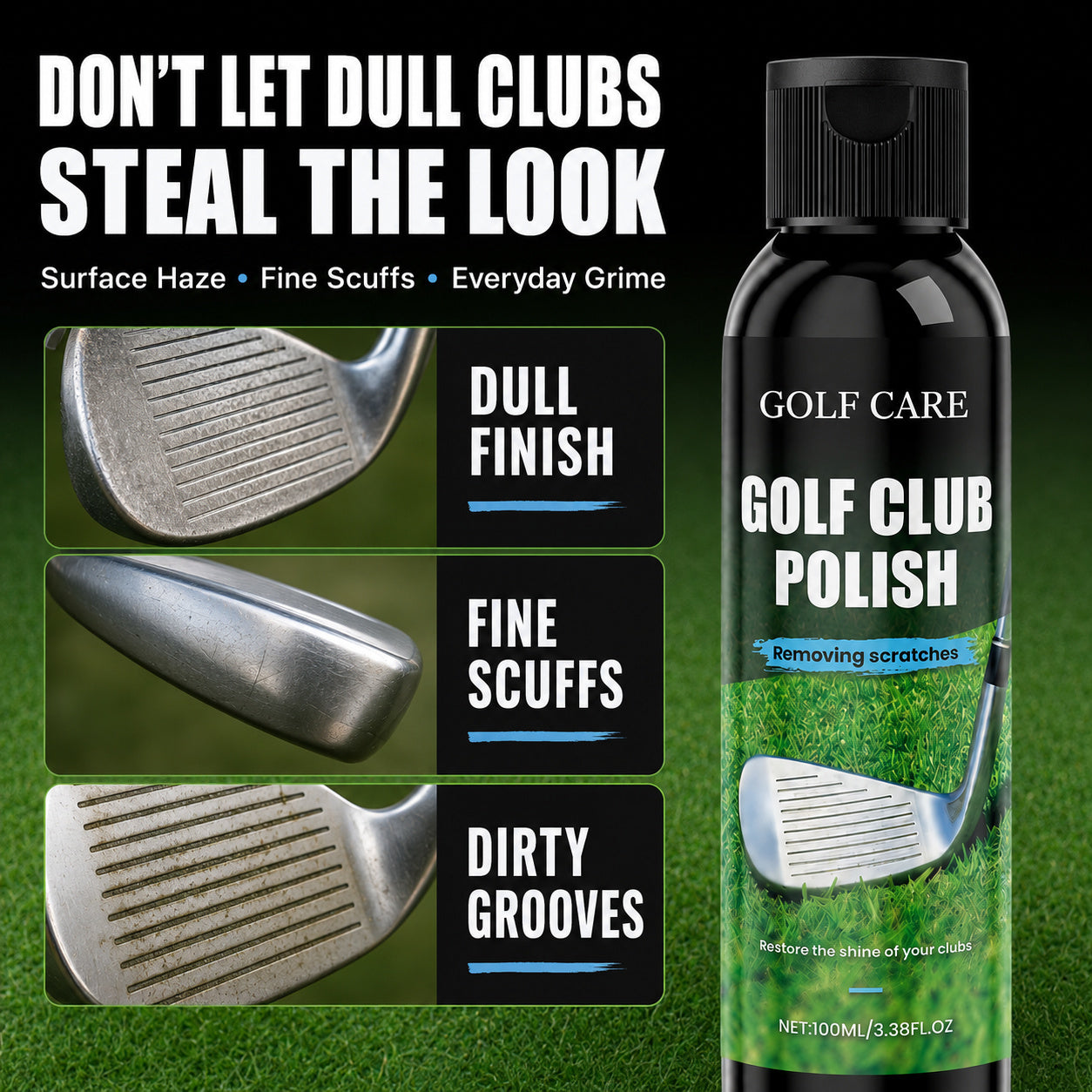 Refresh Your Favorite Clubs ⛳🧽 Golf Club Polish & Scuff Remover