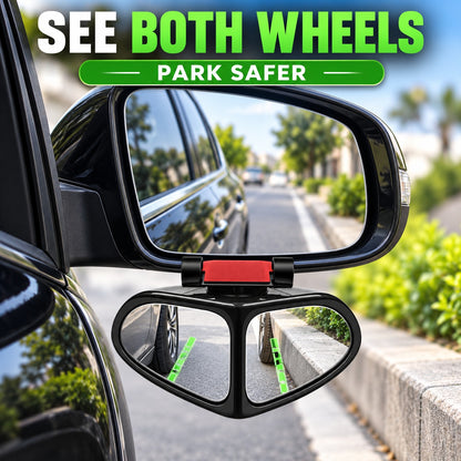 Dual-View 360° Adjustable HD Parking Mirror