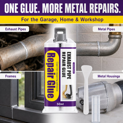 Fix Metal Without Welding 🔧⚙️ Weld Metal Repair Glue