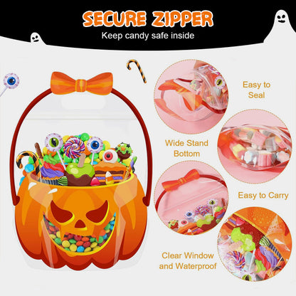 Halloween Plastic Goodie Bags👻🎃🍭