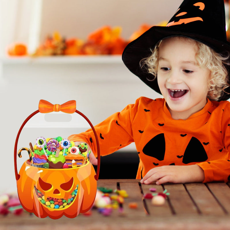 Halloween Plastic Goodie Bags👻🎃🍭