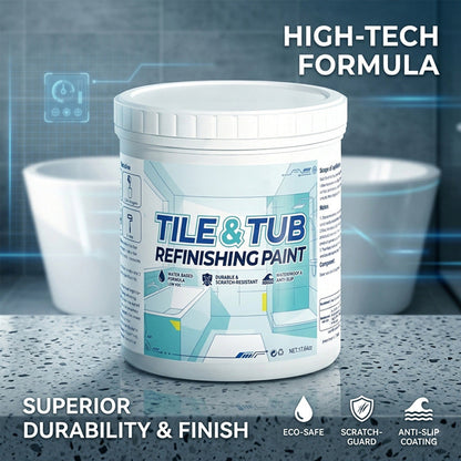 ⏳LAST DAY 50%OFF✨🛁 Premium Tile & Tub Refinishing Paint Kit