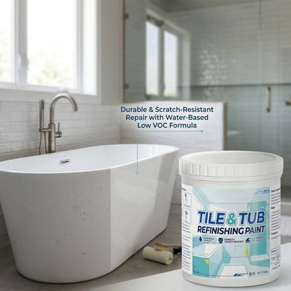 ⏳LAST DAY 50%OFF✨🛁 Premium Tile & Tub Refinishing Paint Kit