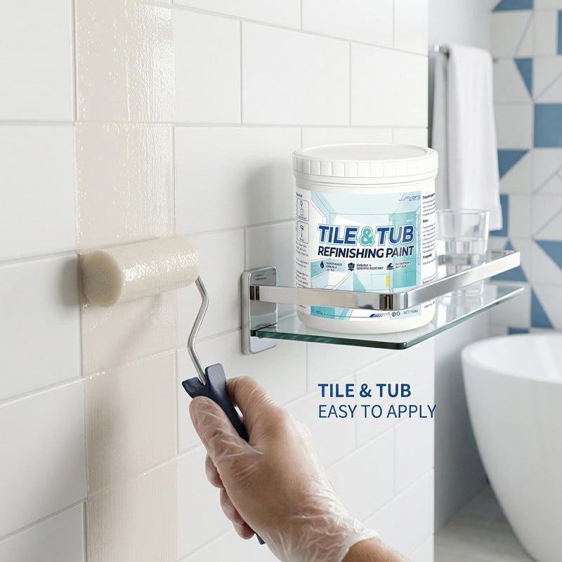 ⏳LAST DAY 50%OFF✨🛁 Premium Tile & Tub Refinishing Paint Kit