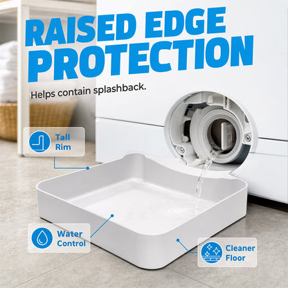 🌟LAST DAY SALE: ONLY $ 9.99!!🎁✨Universal Front-Load Washing Machine Drain Pan