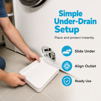 🌟LAST DAY SALE: ONLY $ 9.99!!🎁✨Universal Front-Load Washing Machine Drain Pan