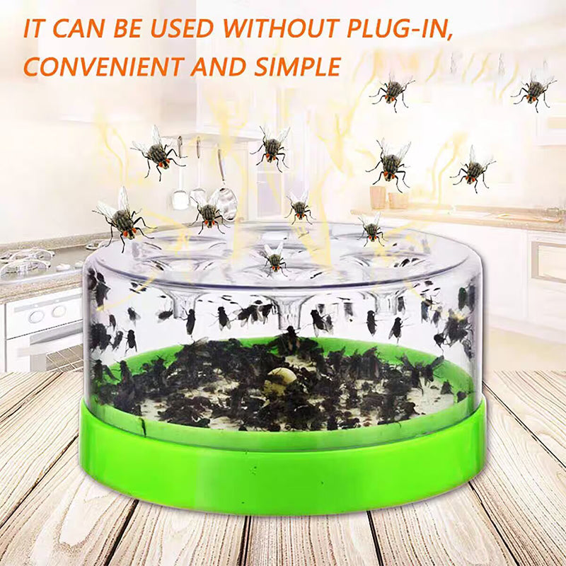 50%OFF Today ⚡🌿🪰Chemical-Free Reusable Non-Electric Fly Trap for Kitchen & Patio