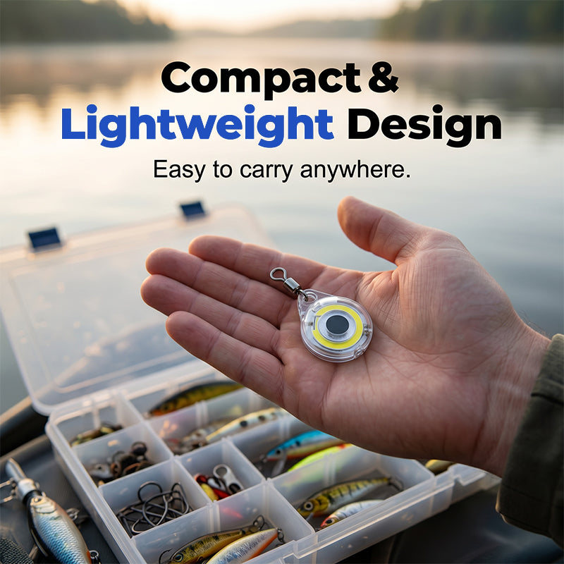⏳LAST DAY 50%OFF🌊🎣 Ultra-Bright LED Lure Light for Night Fishing