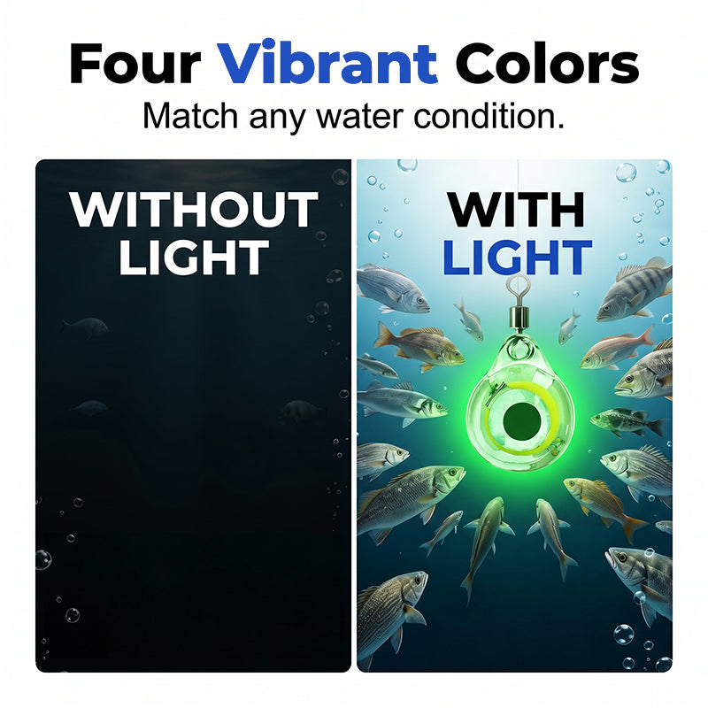 ⏳LAST DAY 50%OFF🌊🎣 Ultra-Bright LED Lure Light for Night Fishing