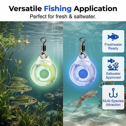 ⏳LAST DAY 50%OFF🌊🎣 Ultra-Bright LED Lure Light for Night Fishing