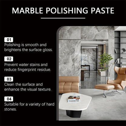 A Brighter Finish in One Routine 🧽✨ Marble Surface Polish