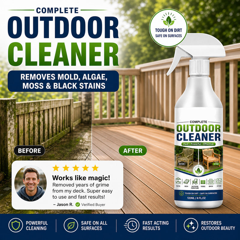 Outdoor Cleanup Deal 🌿🧽 Multi-Surface Outdoor Cleaning Spray