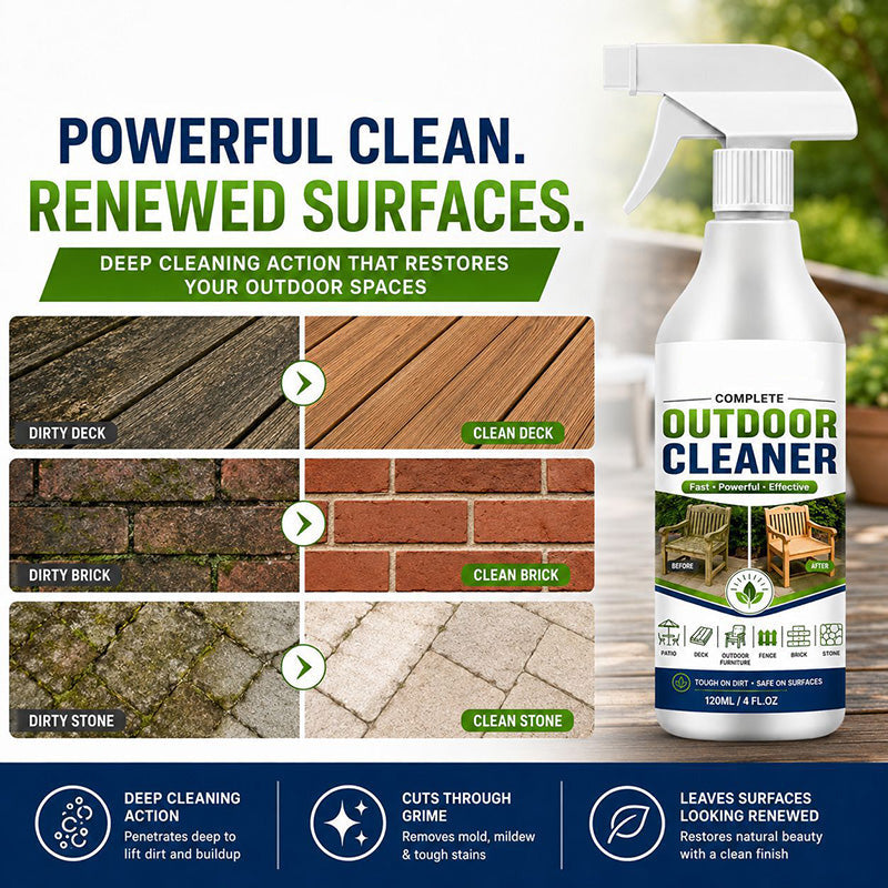 Outdoor Cleanup Deal 🌿🧽 Multi-Surface Outdoor Cleaning Spray
