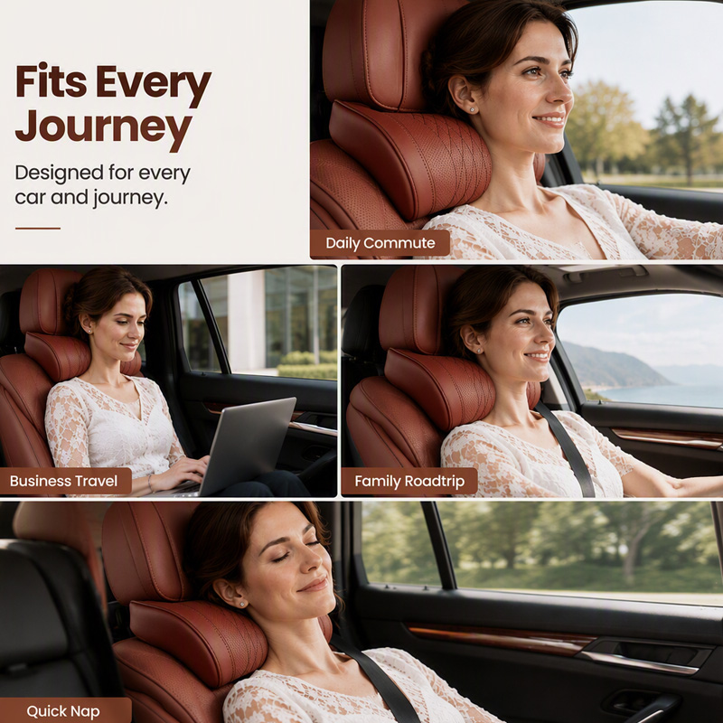 3D Memory Foam Car Neck Pillow