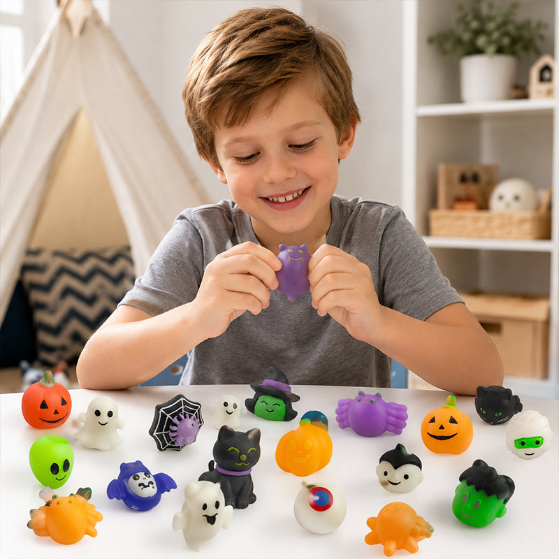 Spooky Surprises to Share 🎃✨ Halloween Mini Squishies